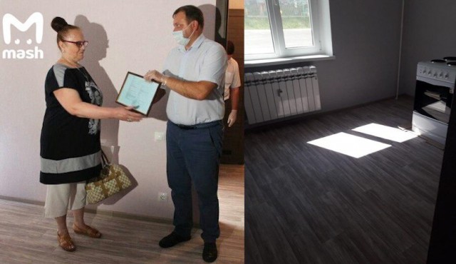 Жители Курска подарили квартиру 101-летнему ветерану