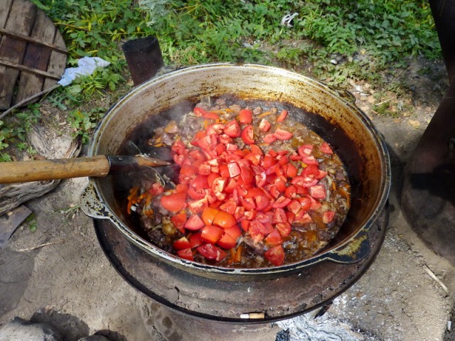 Блюда для казана, на природе и свежем воздухе