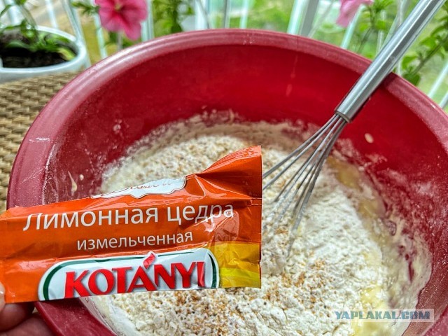 Быстро-вкусно: пирог на сметане с персиками