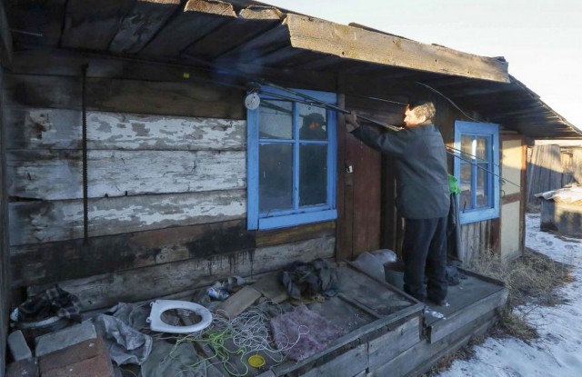 Последний житель сибирского посёлка Зеленоборск