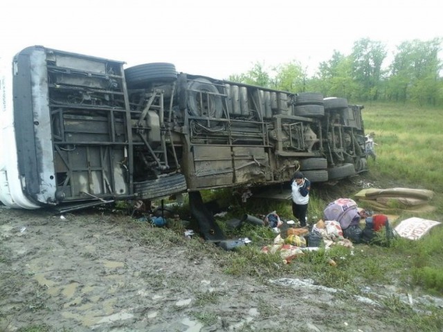 Столкновениие автобусов в Хабаровске