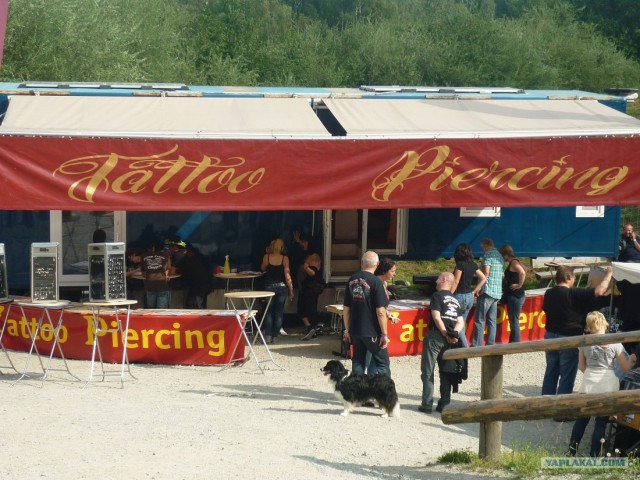 Встреча Харлееводов в Western City.