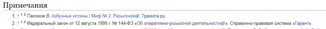 Объявление в полиции