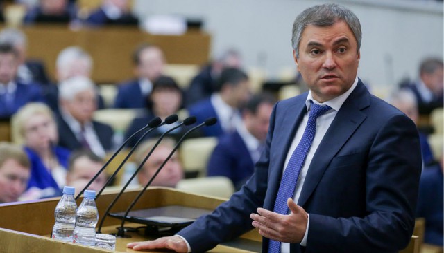 Володин обвинил в популизме депутата, заявившую об утрате связи власти с народом