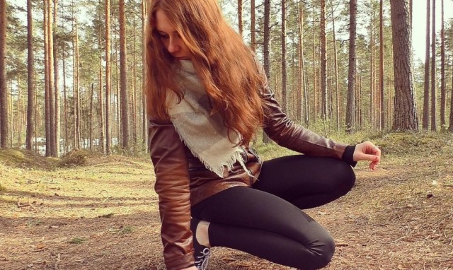 Маринка фоткай быстрее, я же позирую