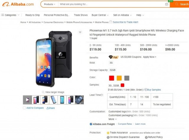 Российская компания Qtech продала РЖД 16 тысяч китайских смартфонов стоимостью 7300р по 26 400р