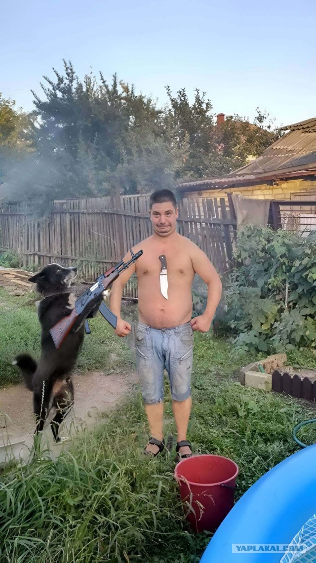 Фотожаба "Грозный пузан"