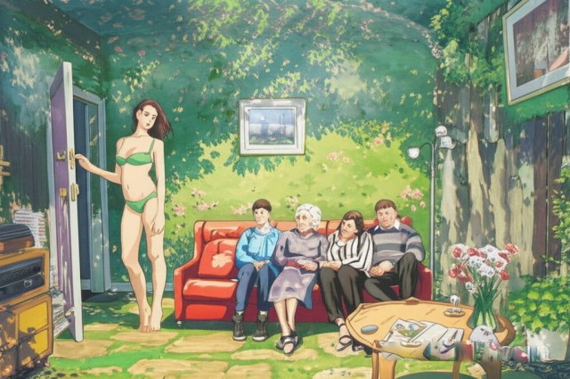 Однажды на ЯПе. Фотожаба ИИ.