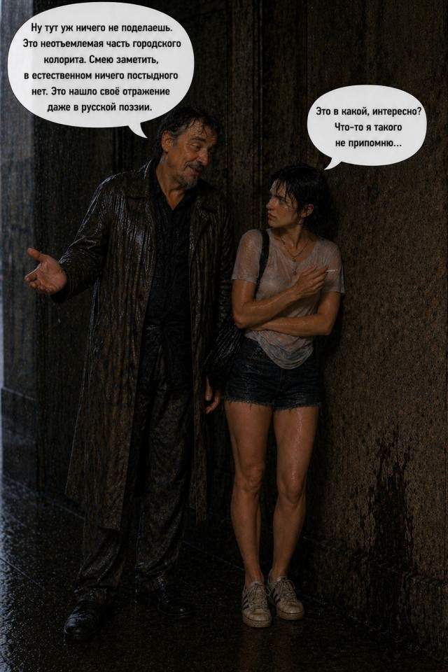 Комикс про стереотипный Питер