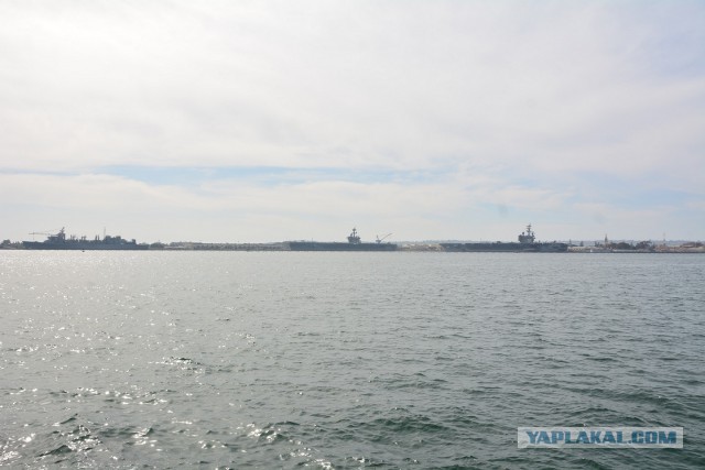 Репортаж с американского авианосца.