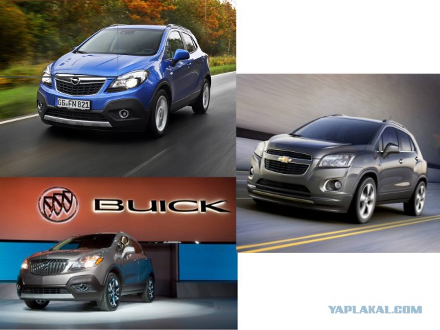 Некоторые автомобили американского рынка