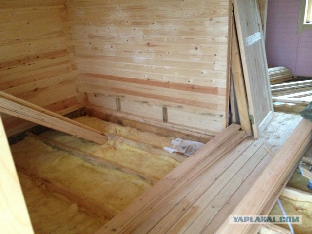 Неожиданное строительство дачи