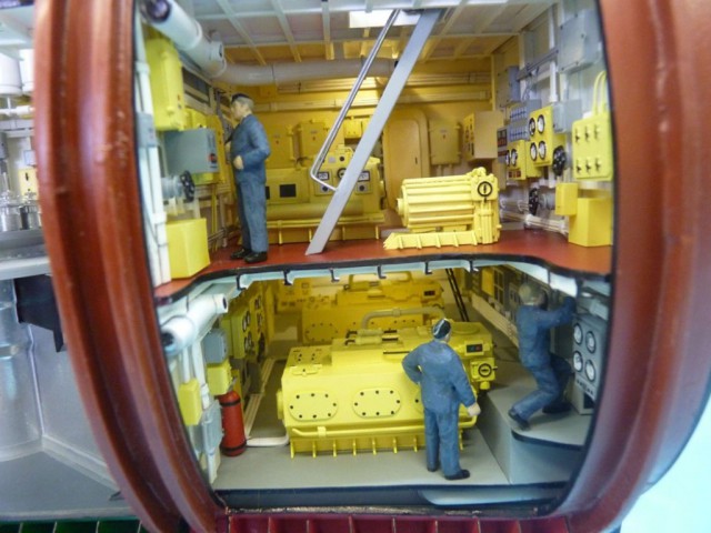 Модель атомной подводной лодки 667-А "Навага"