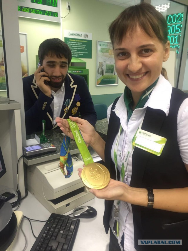 Олимпийский Чемпион в метро