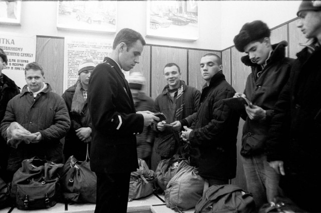 Проводы в армию, 1988 год(фото)