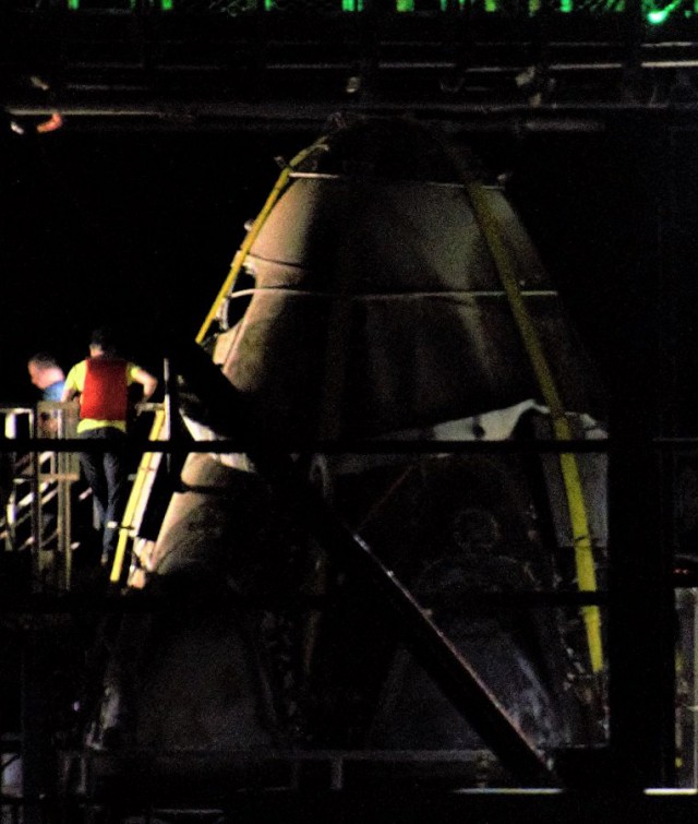 Первая посадка Dragon v2 от Spacex