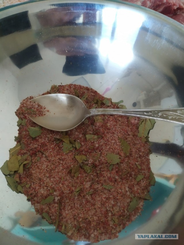 Копчение мяса.