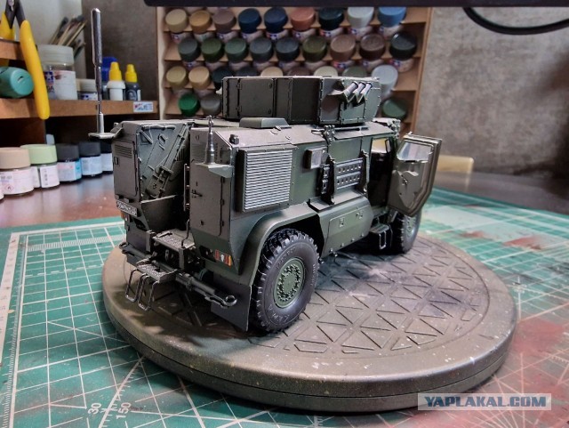 Рукоделия пост. 2П25 ЗРК 2К12 "Куб" SAM - 6 от Trumpeter