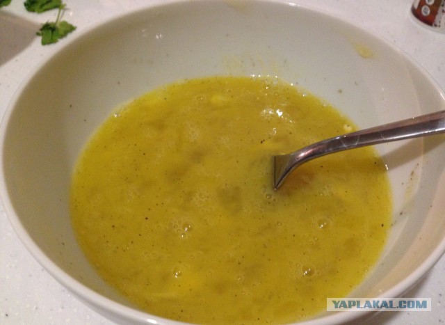 Киш с семгой и брокколи