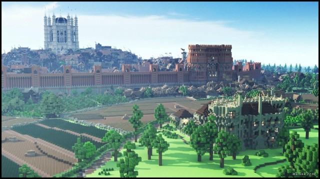 Мир Game of Thrones в Minecraft