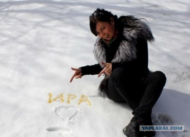 Фотографии из песка