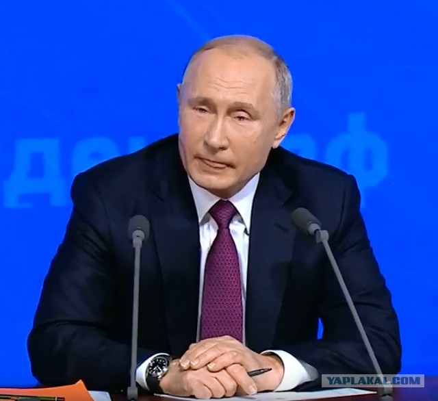 Журналисты в попытке привлечь внимание Владимира Путина подготовили плакаты