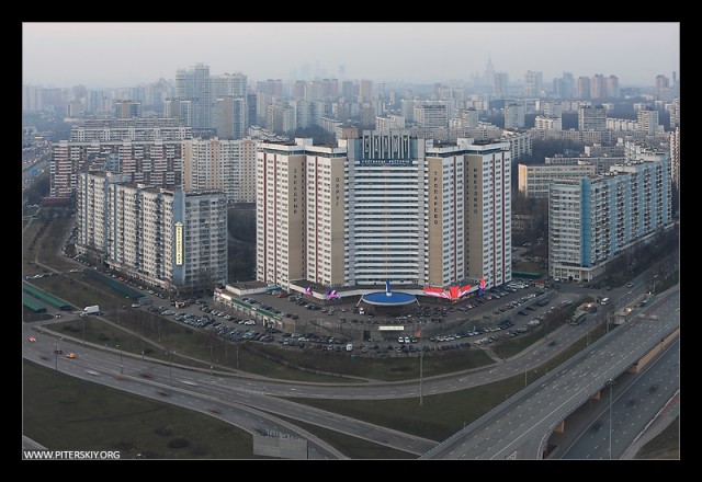 Гостиница "Салют": Вид с крыши дома