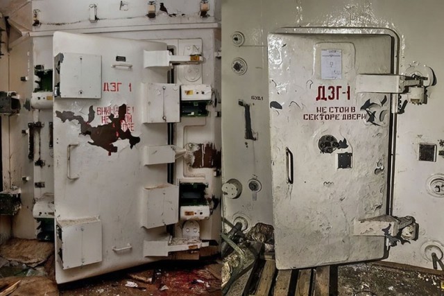 Заброшенный 12-этажный бункер РВСН в ракетной шахте. УКП 214-го ракетного полка