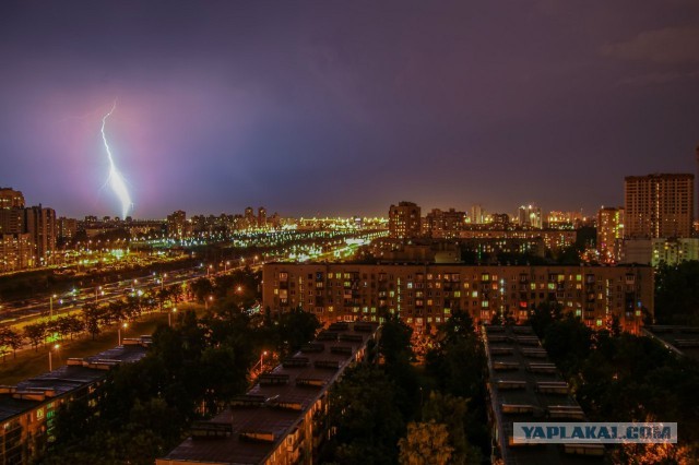 Ужасающая красота молний