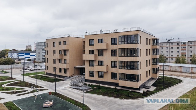 В России планируют строить многоэтажные дома из дерева