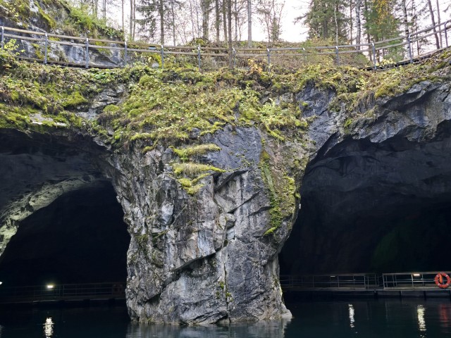Подземная Рускеала и водопад Метсямикли