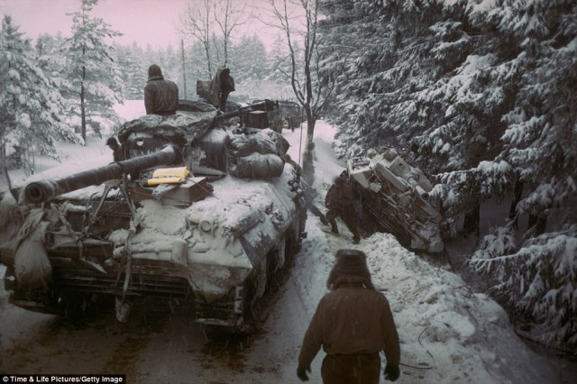 1945 год в цвете. Война