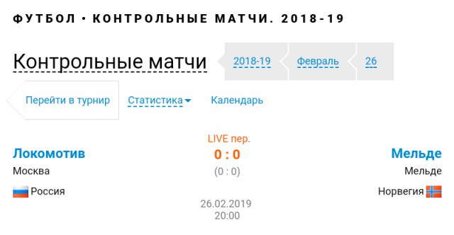 Чемпионат России по футболу 2018-2019 (частьVII)
