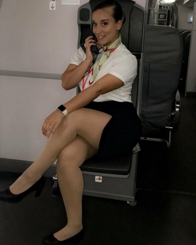 Симпатичные стюардессы