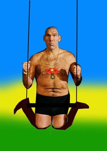 Валуев на взвешивании - ЖАБИМ!