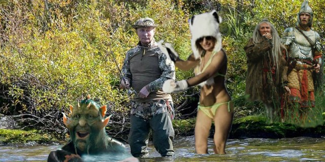 Жаба - Девушка с веслом