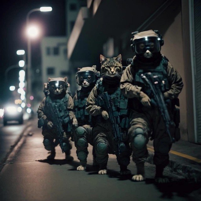SWAT-котики