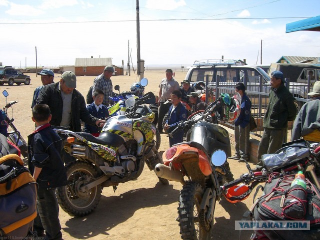 В Монголию на мотоциклах 2006