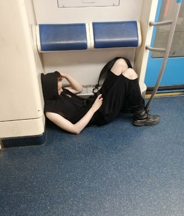 Модники из нашего метро