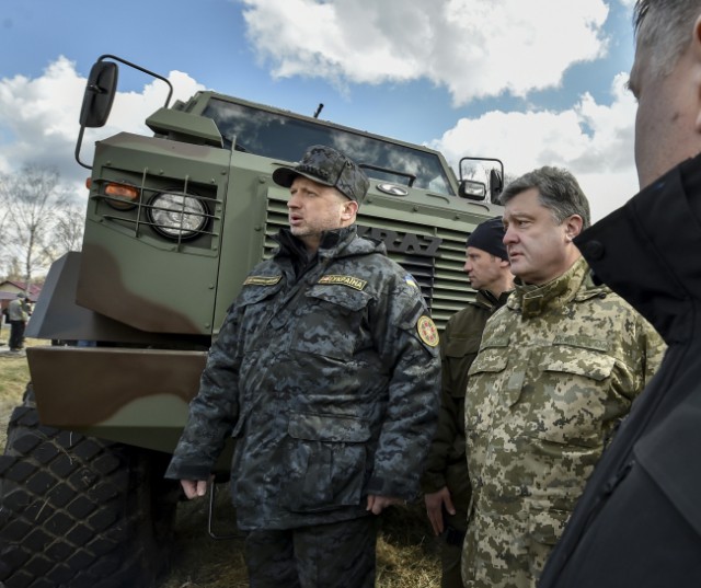 Под Киевом выставка военной техники
