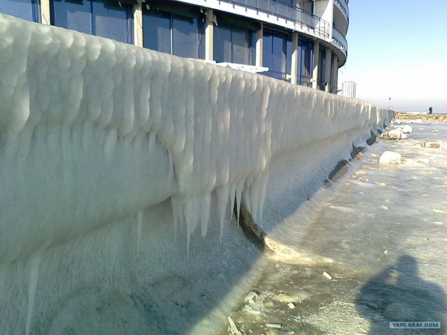 Черное море... замерзло!