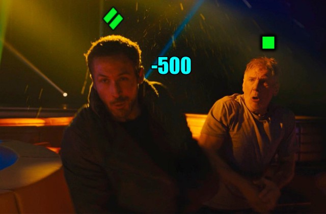Во время съемки драки в "Бегущем по лезвию 2049" Харрисон Форд случайно ударил Гослинга по-настоящему