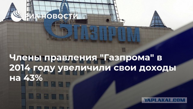 Газпром «идет на болевой прием»