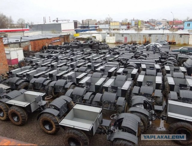 Вездеход на базе ПТС-4