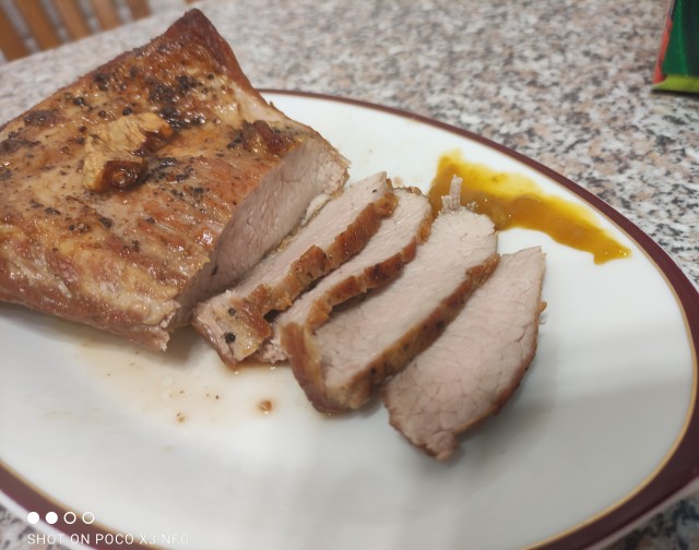 Жарим мясо