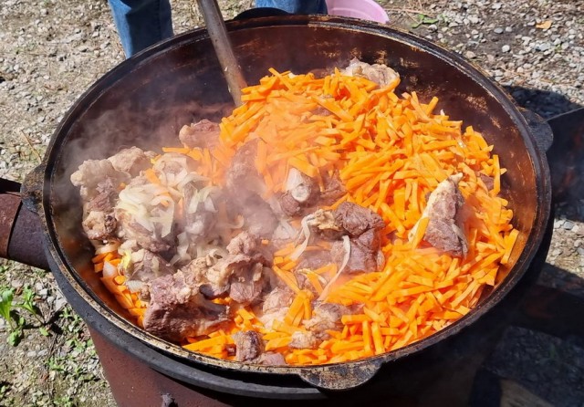 Блюда для казана, на природе и свежем воздухе