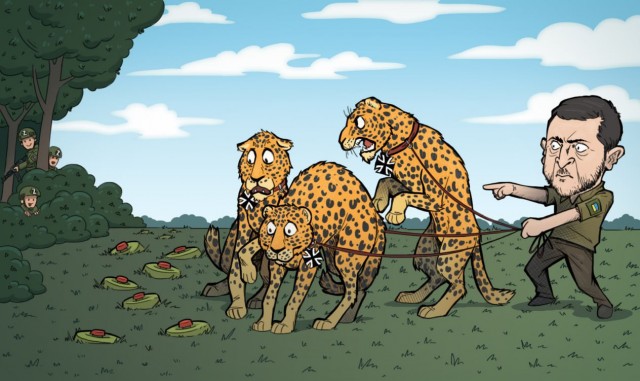 Такую иллюстрацию заметили в одном из последних выпусков американского журнала The Nation. (но это не точно)