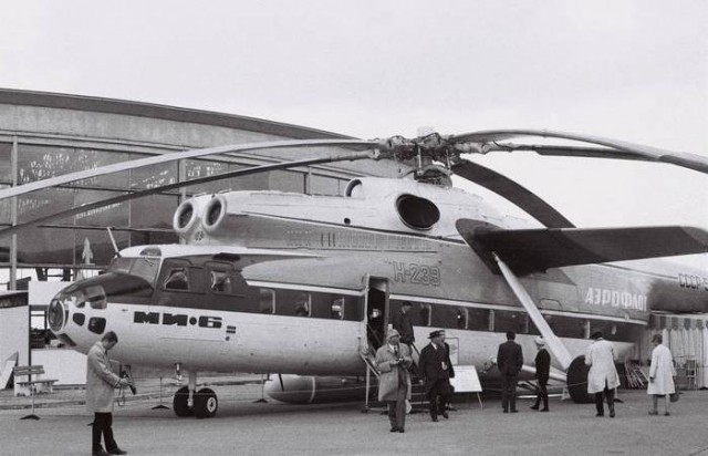 Почему не прижился самый большой пассажирский вертолет Ми-6П