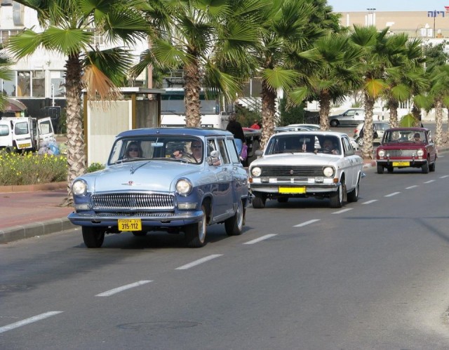 Советские авто в Израиле