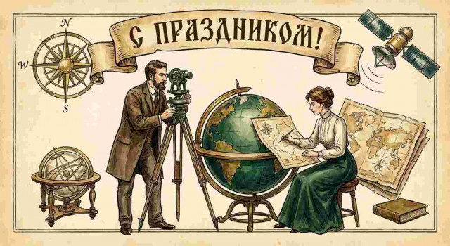 С днем геодезии и картографии!!!